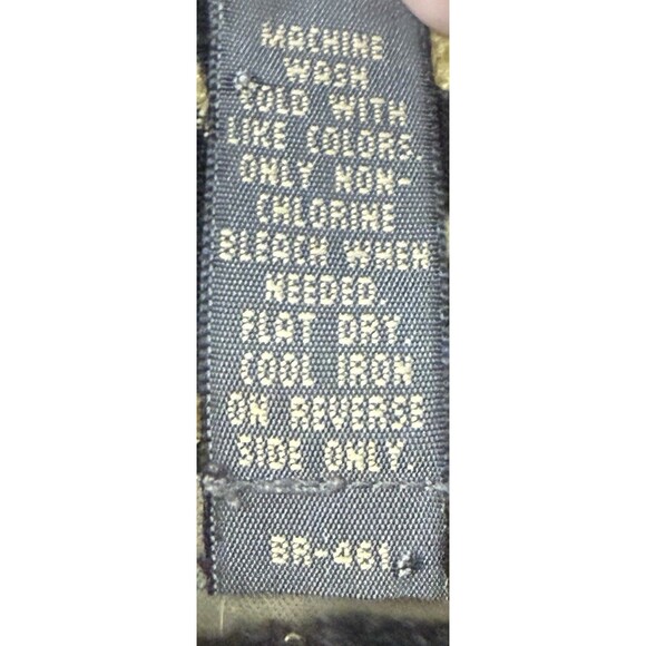 Vintage Banana Republic Gold Black Knit Tank Top | Made in Israel | M - Picture 7 of 7